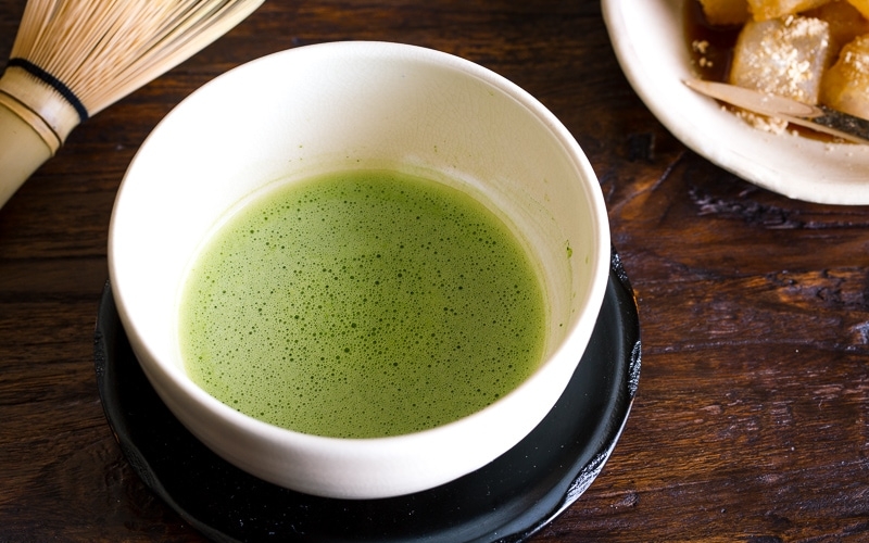 Matcha and Warabi Mochi