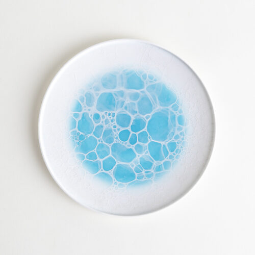 JOC Goods-Blue Bubble Salad Plate-YC0057-1520