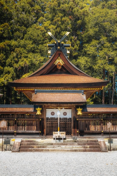 Wooden shrine