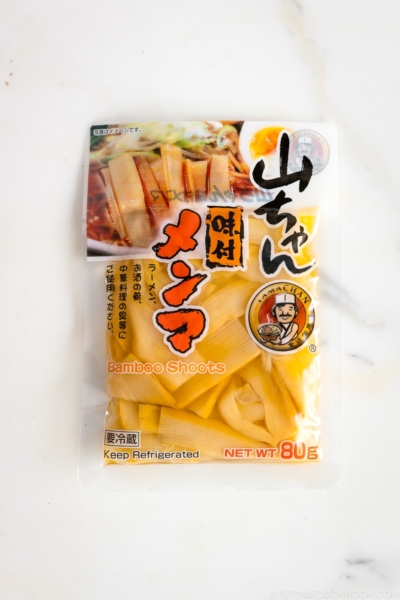 Menma (Seasoned Bamboo Shoots)