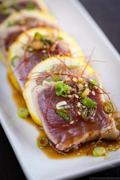 Tuna Tataki | Easy Japanese Recipes at JustOneCookbook.com